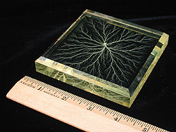 4" x 4" x 3/4" Lichtenberg