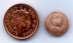 British Penny, Bronze