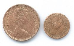 Small Half Penny (Bronze)
