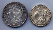 Morgan Dollar - head
